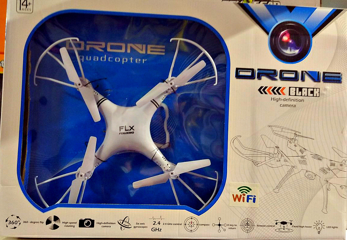 DRONE FLX T3591 дрон Квадрокоптер с WIFI камерой