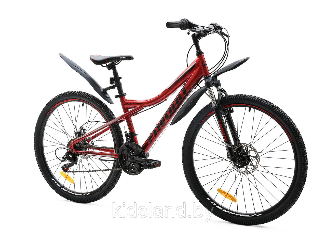 Велосипед Favorit Impulse MD 26" (красный) - фото 2 - id-p123932613