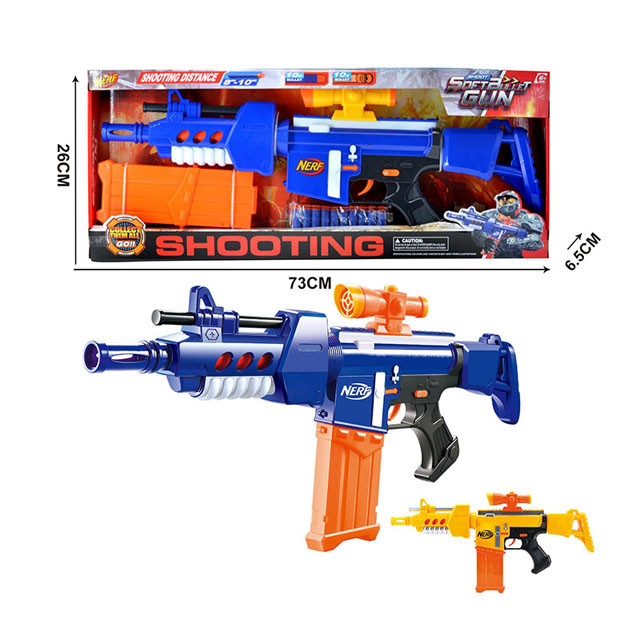 Бластер Nerf с мягкими снарядами JBY-005/JBY-006 - фото 2 - id-p123932820