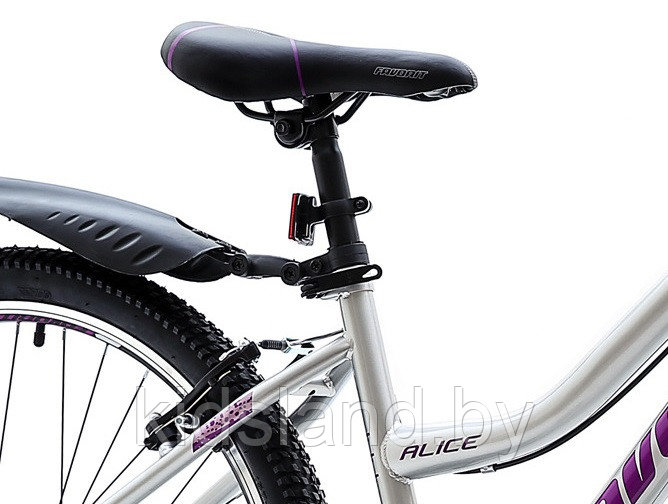 Велосипед Favorit Alice V 26" (серебристый) - фото 4 - id-p123932849