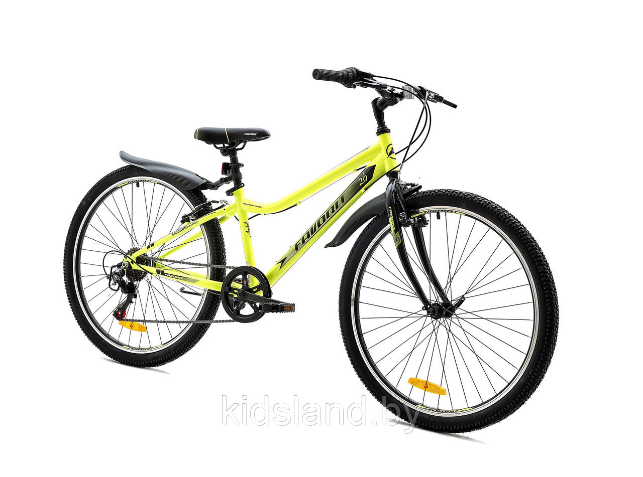 Велосипед Favorit Fox V 26" (желтый) - фото 2 - id-p123939968