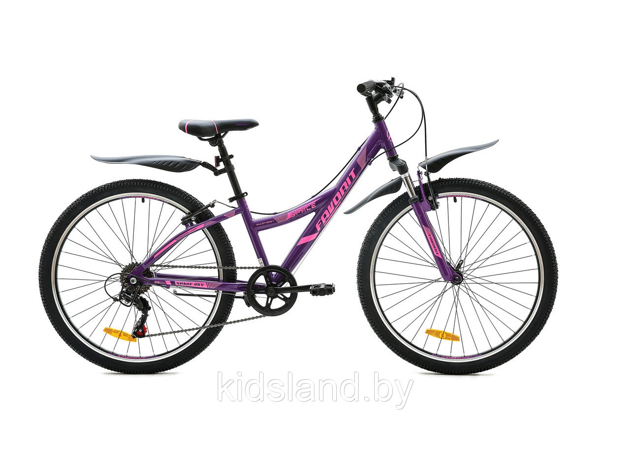 Велосипед Favorit Space V 26"  (фиолетовый)
