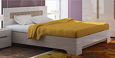 Кровать односпальная 1200 Палермо с основанием КР-002Ясень Шимо светлый фабрика Стиль, фото 3