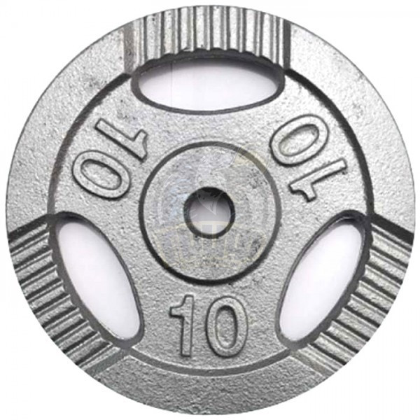 Диск 10 кг железный Ø26 мм (арт. K3-10kg)