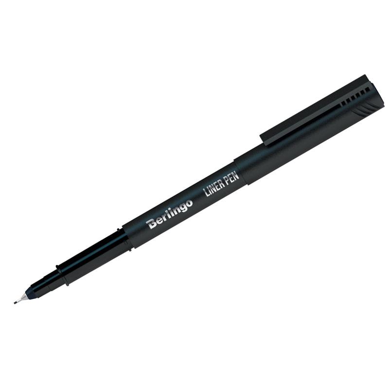Ручка капиллярная черная, 0,4мм, арт. CK_40681(работаем с юр лицами и ИП) - фото 1 - id-p123941590