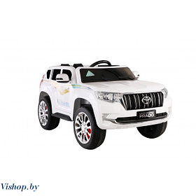 Детский электромобиль Kid's Care Toyota Land Cruiser Prado (белый)