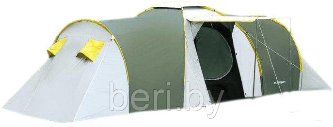 Палатка ACAMPER NADIR 8-местная с тамбуром, 3000 мм/ст green, - фото 3 - id-p123948531