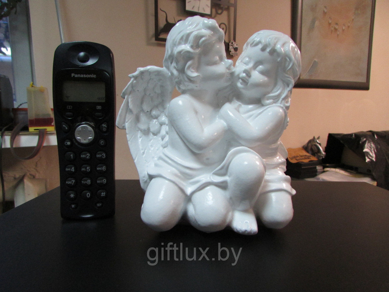 Два ангела сувенир, гипс, 14*8*16 см - фото 1 - id-p8082594