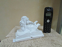 Ангел на книге, гипс, 14*9*10 см
