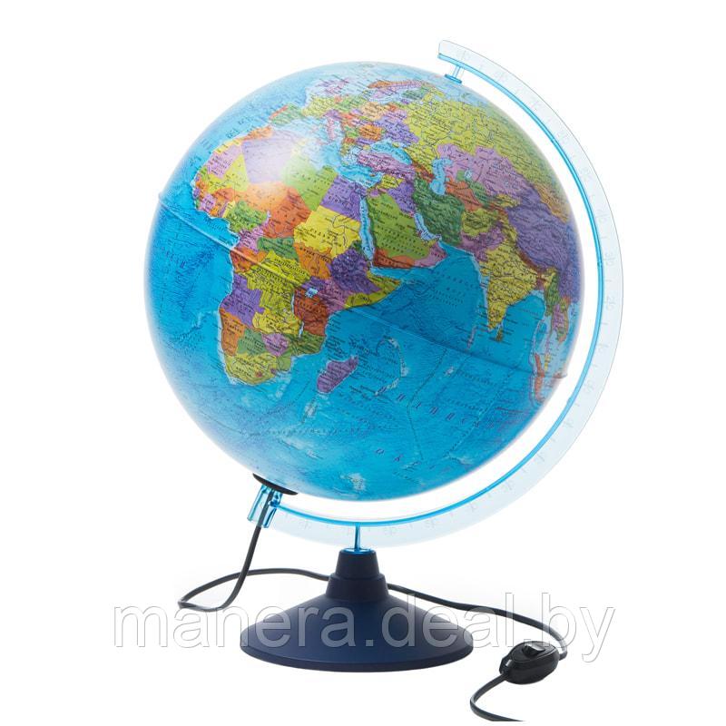 Глобус политический Globen, 32см, с подсветкой на круглой подставке - фото 2 - id-p123964820