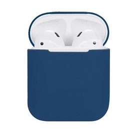 Силиконовый чехол для Apple Airpods, синий