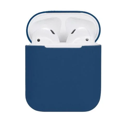 Силиконовый чехол для Apple Airpods, синий - фото 1 - id-p61489036