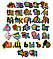 Магнитная азбука деревянная, 33 буквы, фото 3