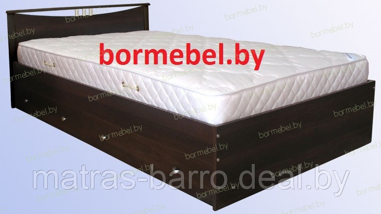 Кровать односпальная Мелисса 900 с ящиками шимо светлый - фото 6 - id-p123972191