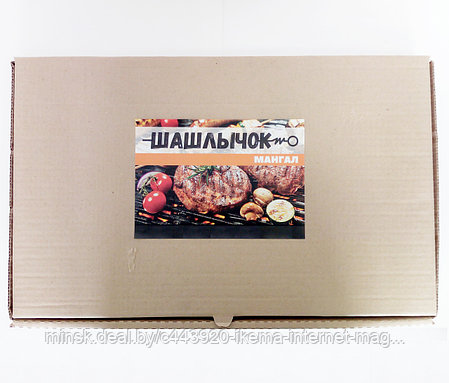 МАНГАЛ металлический сборный 50*30*50 см., фото 2