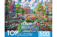 TOPpuzzle. ПАЗЛЫ 500 элементов. МОСТЫ АМСТЕРДАМА