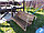Сиденье качелей садовых из массива сосны  "Берн", фото 3