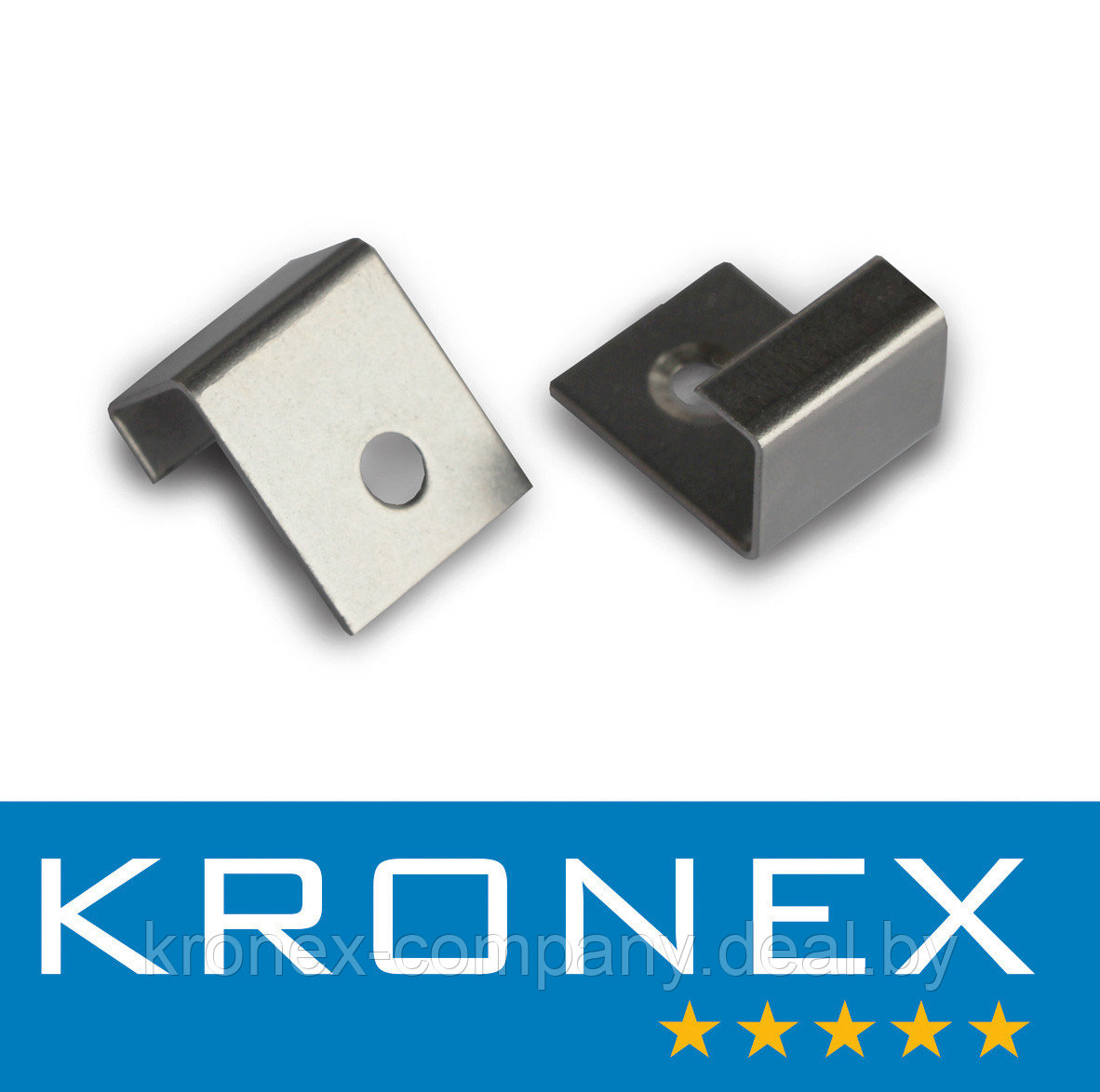 Крепеж стартовый № 9, сталь, KRONEX (для алюм.лаги KRONEX, FIXAR) (упак/10шт) - фото 1 - id-p124009905