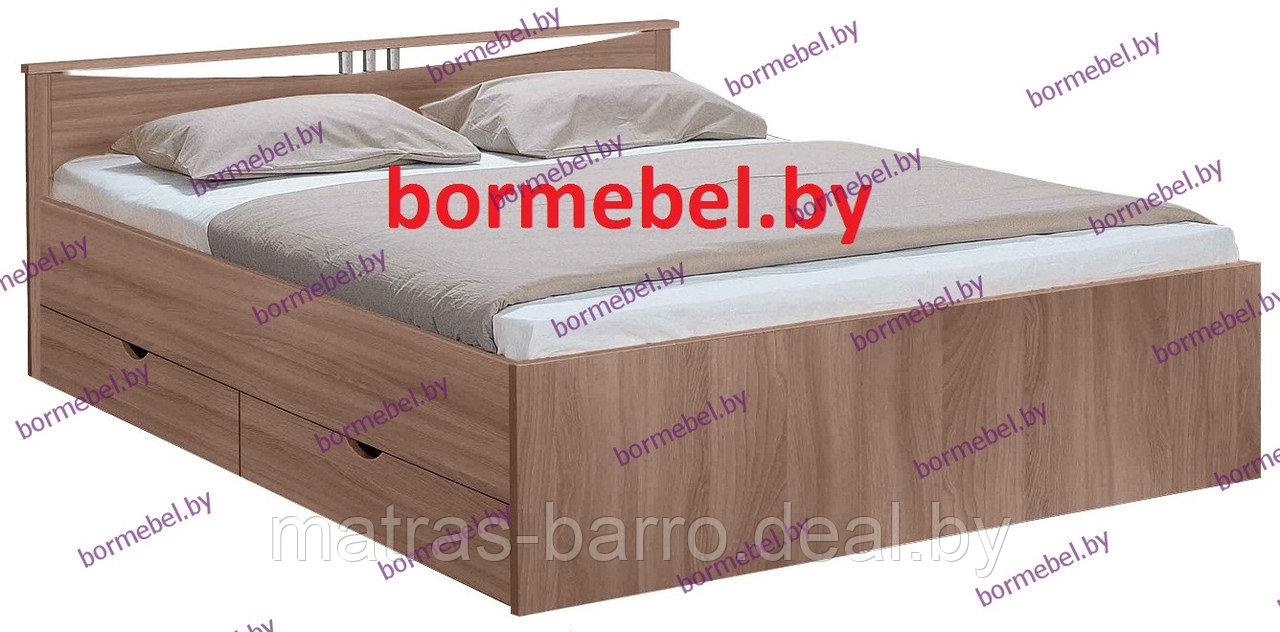 Кровать полуторная Мелисса 1400 с ящиками - фото 6 - id-p124012855