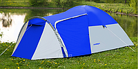 Палатка ACAMPER MONSUN blue 3-местная 3000 мм/ст, 135 + 210 х 185 х 125/110 см