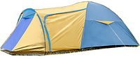 Палатка ACAMPER VIGO 3, 3-местная 3000 мм синяя, с тамбуром