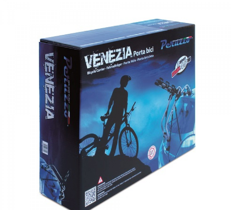 Крепление велосипеда на заднюю дверь PERUZZO Venezia Steel (3 вел.) сталь d30мм (1 шт./кор.) - фото 3 - id-p74322776