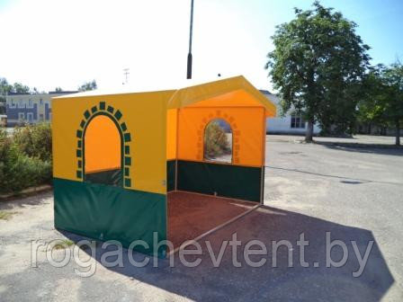 Торговая палатка 3,0х2,0 м. "простого исполнения" с окошком - фото 2 - id-p124017970