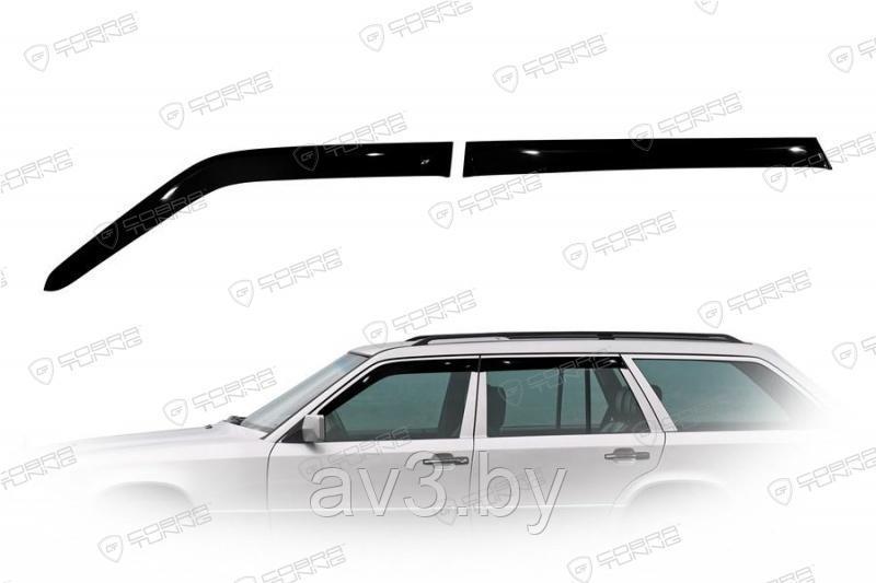 Ветровики Mercedes E-klass S124 5dr Wagon 1984-1996/ Мерседесс Е-класс (Cobra Tuning) - фото 1 - id-p60447776