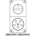 Устройство с механической блокировкой GB02 R442, фото 2