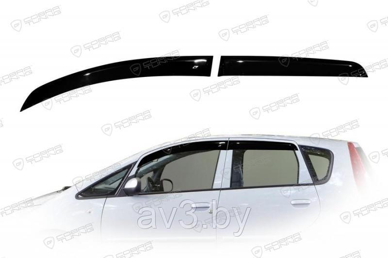 Ветровики Mitsubishi Colt 5d (Z30) 2004-2012/ Митсубиси Кольт (Cobra Tuning) - фото 1 - id-p60447819