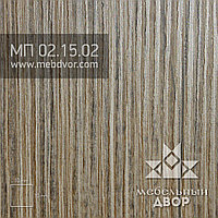 Фасад в пластике HPL МП 02.15.02 (мокрый тросник структура дерева) глухой без компенсации, без кромки, 8 mm
