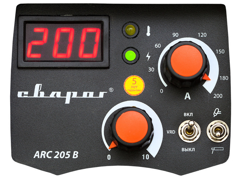 Сварочный инвертор Сварог TECH ARC 205 B (Z203) - фото 5 - id-p124024573
