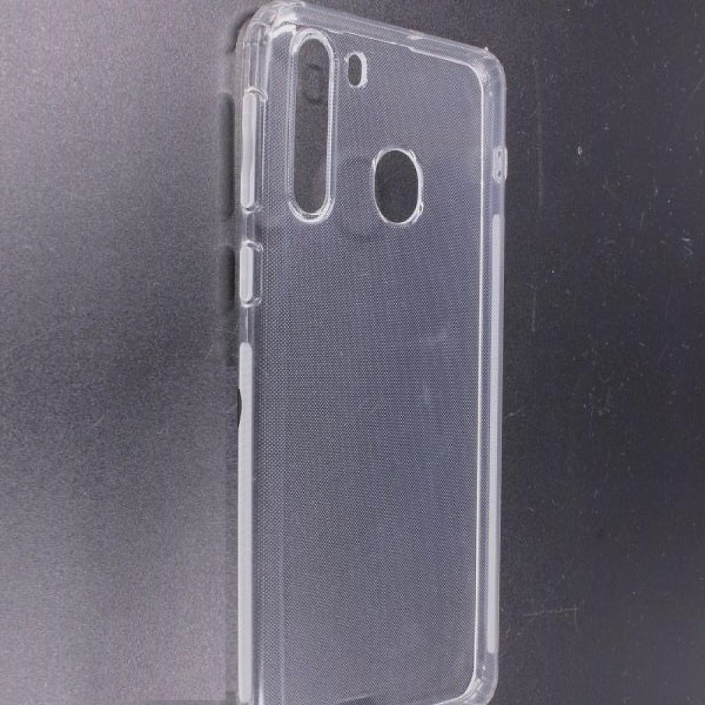 Чехол-накладка для Samsung Galaxy A21 (силикон) SM-A215 прозрачный усиленный - фото 3 - id-p124025268