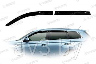 Ветровики Mitsubishi Outlander 3 2012 / Митсубиси Аутлендер (Cobra Tuning)