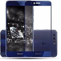 Защитное стекло Full-Screen для Huawei P8 lite 2017 / honor 8 lite / Pra-La1 (с полной проклейкой) синий