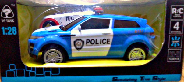 Детская полицейская машина на радиоуправлении - фото 1 - id-p8104241