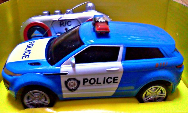 Детская полицейская машина на радиоуправлении - фото 2 - id-p8104241