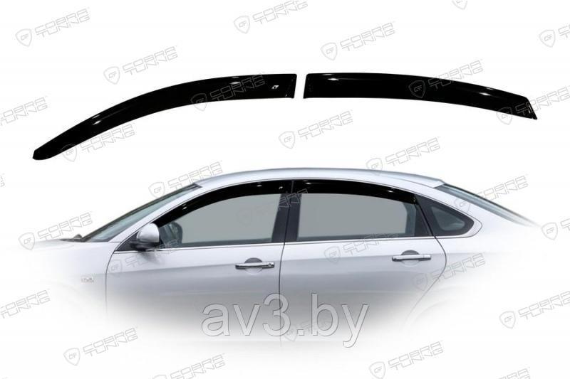 Ветровики Nissan Almera G11 седан 2012-2020 / Ниссан Альмера (Cobra Tuning) - фото 1 - id-p60447881