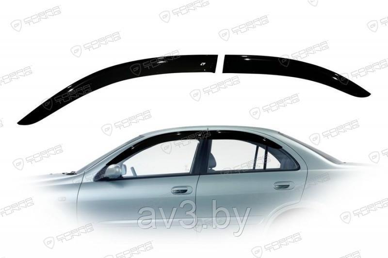 Ветровики Nissan Almera classic (N17) 2006/Аlmera 2 седан (N16) 2000-2006/ (Cobra Tuning) - фото 1 - id-p60447884