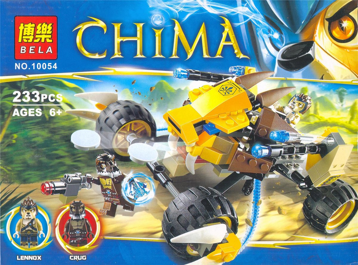 Конструктор Chima (Чима) 10054 Лев Леннокс атакует Bela 233 детали аналог Лего (Lego) 70002 купить в Минске - фото 3 - id-p8104825