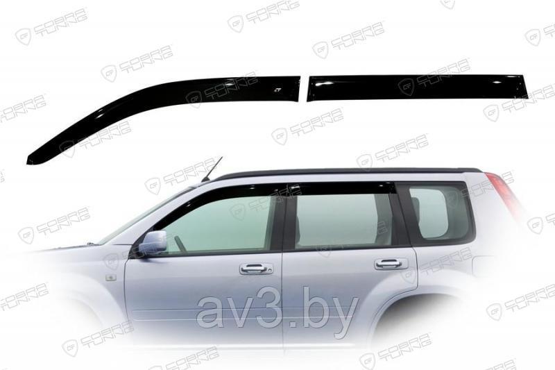 Ветровики Nissan X-Trail 1 2001-2007 / Нисcан Трейл (Cobra Tuning)