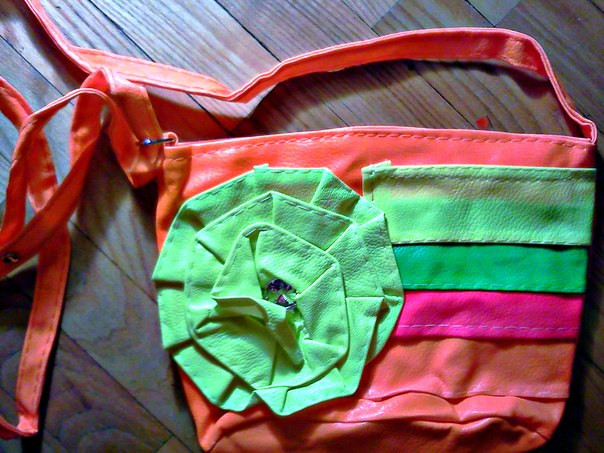 Детская сумочка оранжевая - фото 1 - id-p8104969