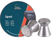 Пули пневматические H&N Sport 4.5 мм 0.53 грамма, 500 шт.