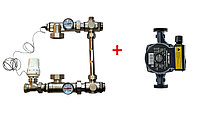Насосно-смесительный узел для теплого пола PROFITT PF.102.1080 с насосом CP 25-60 130