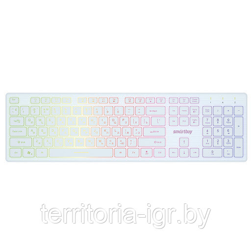 Клавиатура с подсветкой SBK-305U-W Smartbuy - фото 1 - id-p124034587