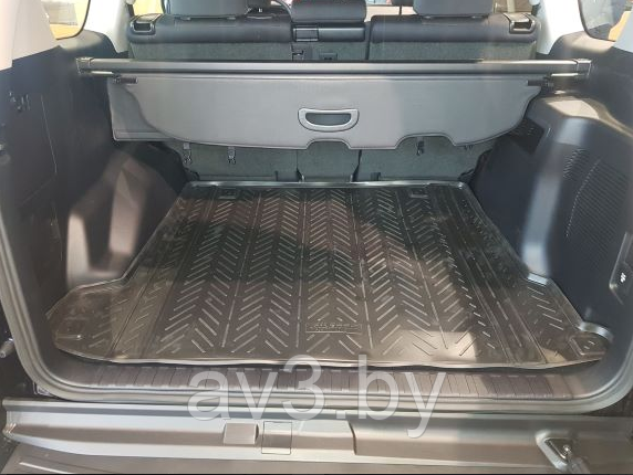 Коврик в багажник Toyota LC150 (2017-) (5 мест) [71968] Aileron - фото 1 - id-p123993344