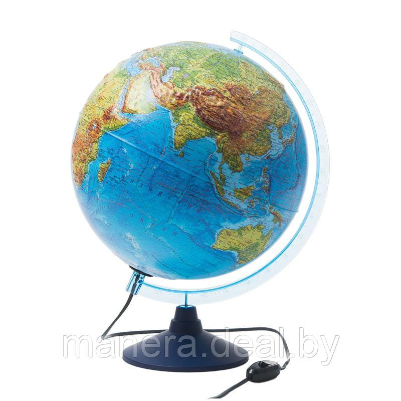 Глобус физико-политический рельефный Globen, 32см, с подсветке - фото 1 - id-p124034655