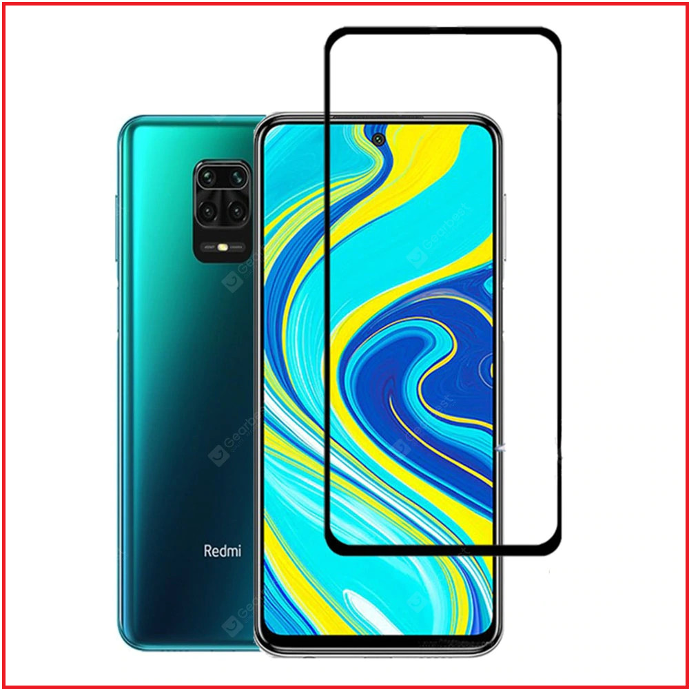 Защитное стекло Full-Screen для Xiaomi Redmi Note 9 Pro / Note 9s ( 5D-9D с полной проклейкой) - фото 3 - id-p124034668