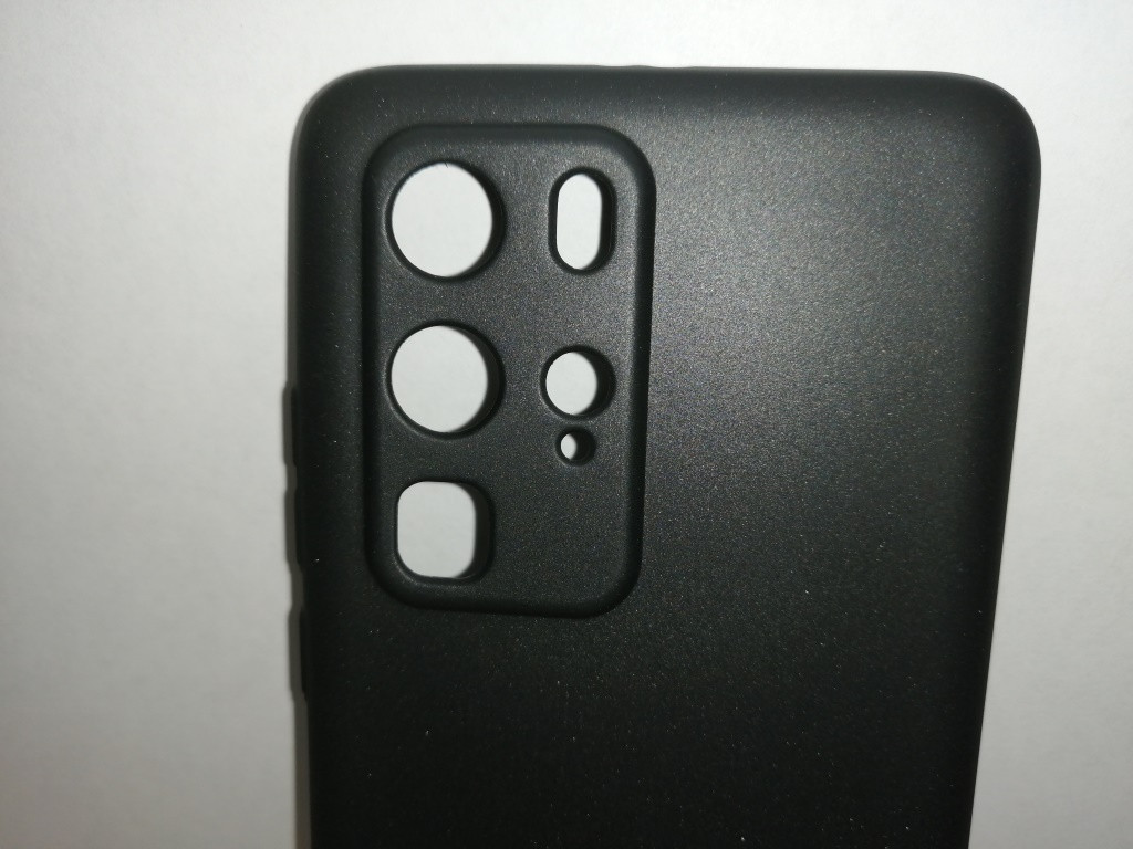 Чехол-накладка для Huawei P40 Pro (силикон) черный - фото 2 - id-p124029557