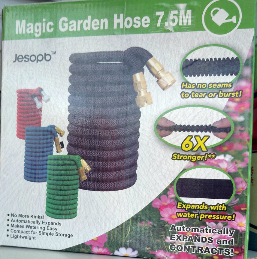 Шланг поливочный magic garden hose (Новинка) 37 метров (улучшенный) - фото 1 - id-p124039657